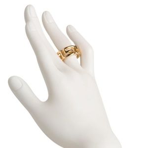 ✨MILOR 14K GREEK KEY BAND✨